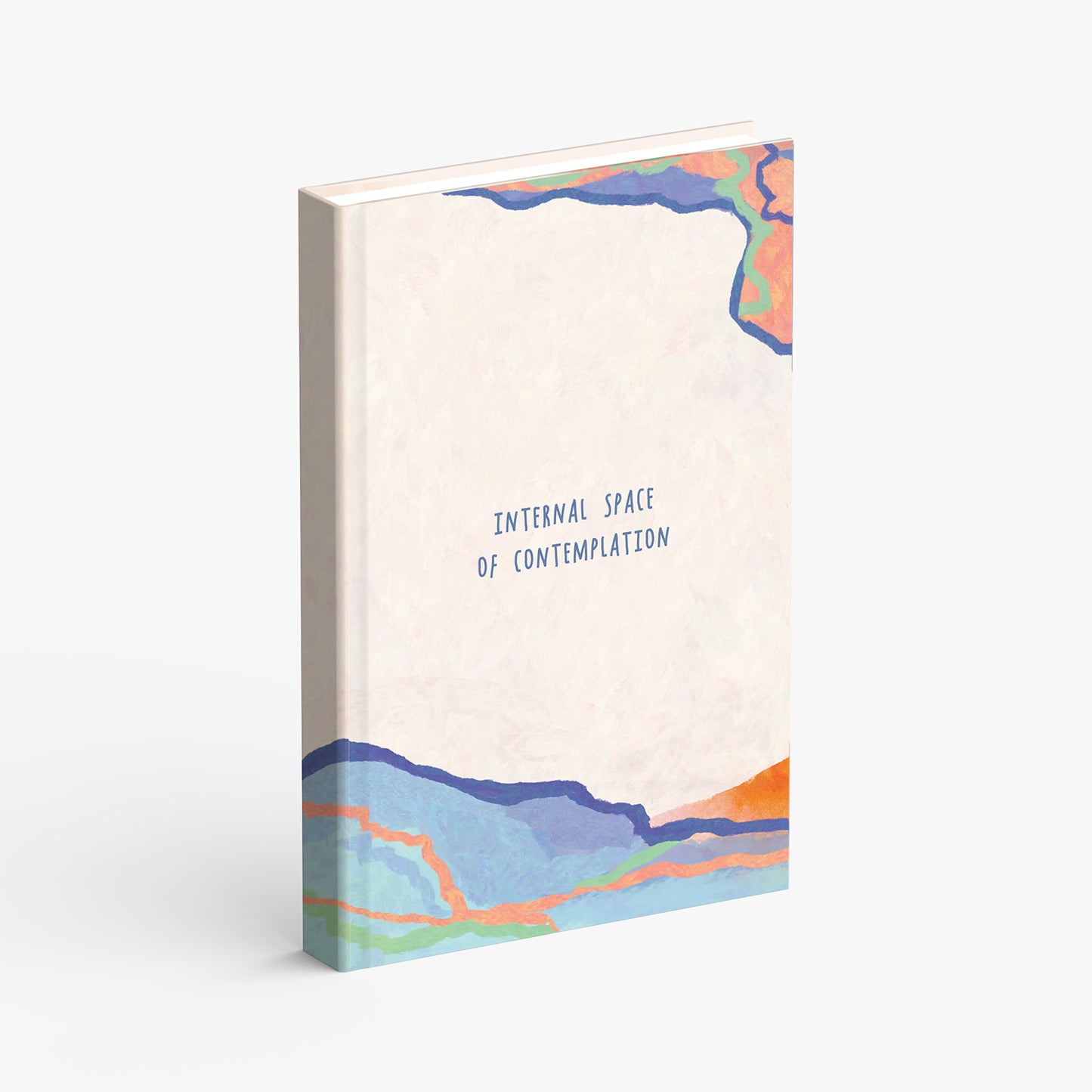 Hardbound variation of the Internal Space notebook on a white background.
